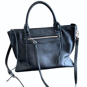 Rebecca Minkoff Reagan Satchel Large Tote Black